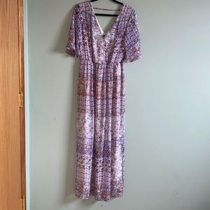 LILY ROSE SUMMER MAXI DRESS SIZE M